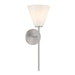 Savoy House - One Light Wall Sconce - Blair - Satin Nickel- Union Lighting Luminaires Decor