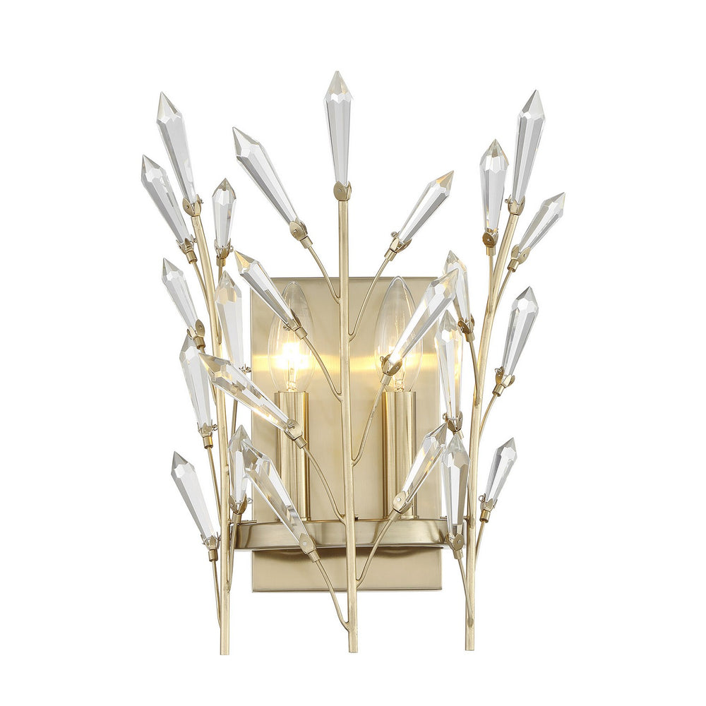 Savoy House - Two Light Wall Sconce - Orianna - Noble Brass- Union Lighting Luminaires Decor