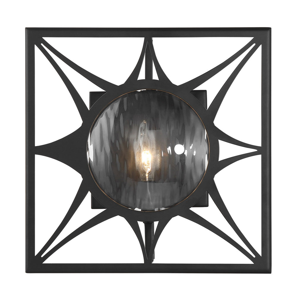 Savoy House - One Light Wall Sconce - Balfour - Matte Black- Union Lighting Luminaires Decor