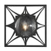 Savoy House - One Light Wall Sconce - Balfour - Matte Black- Union Lighting Luminaires Decor