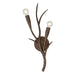 Savoy House - Two Light Wall Sconce - Palisades - Bark- Union Lighting Luminaires Decor