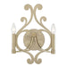 Savoy House - Two Light Wall Sconce - Lombard - Noble Brass- Union Lighting Luminaires Decor