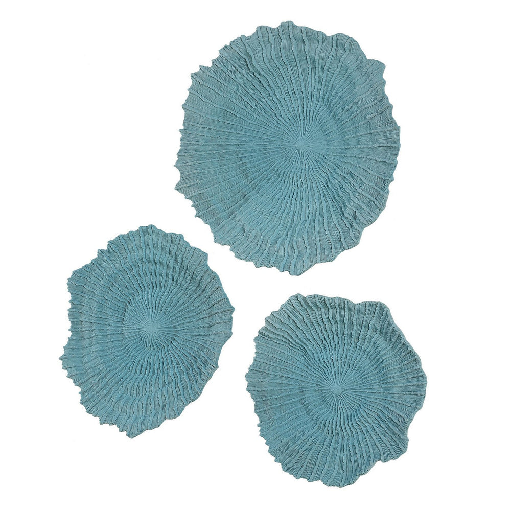 Uttermost - Wall Decor Set/3 - Ocean Gems - Ocean Blue- Union Lighting Luminaires Decor