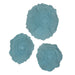 Uttermost - Wall Decor Set/3 - Ocean Gems - Ocean Blue- Union Lighting Luminaires Decor