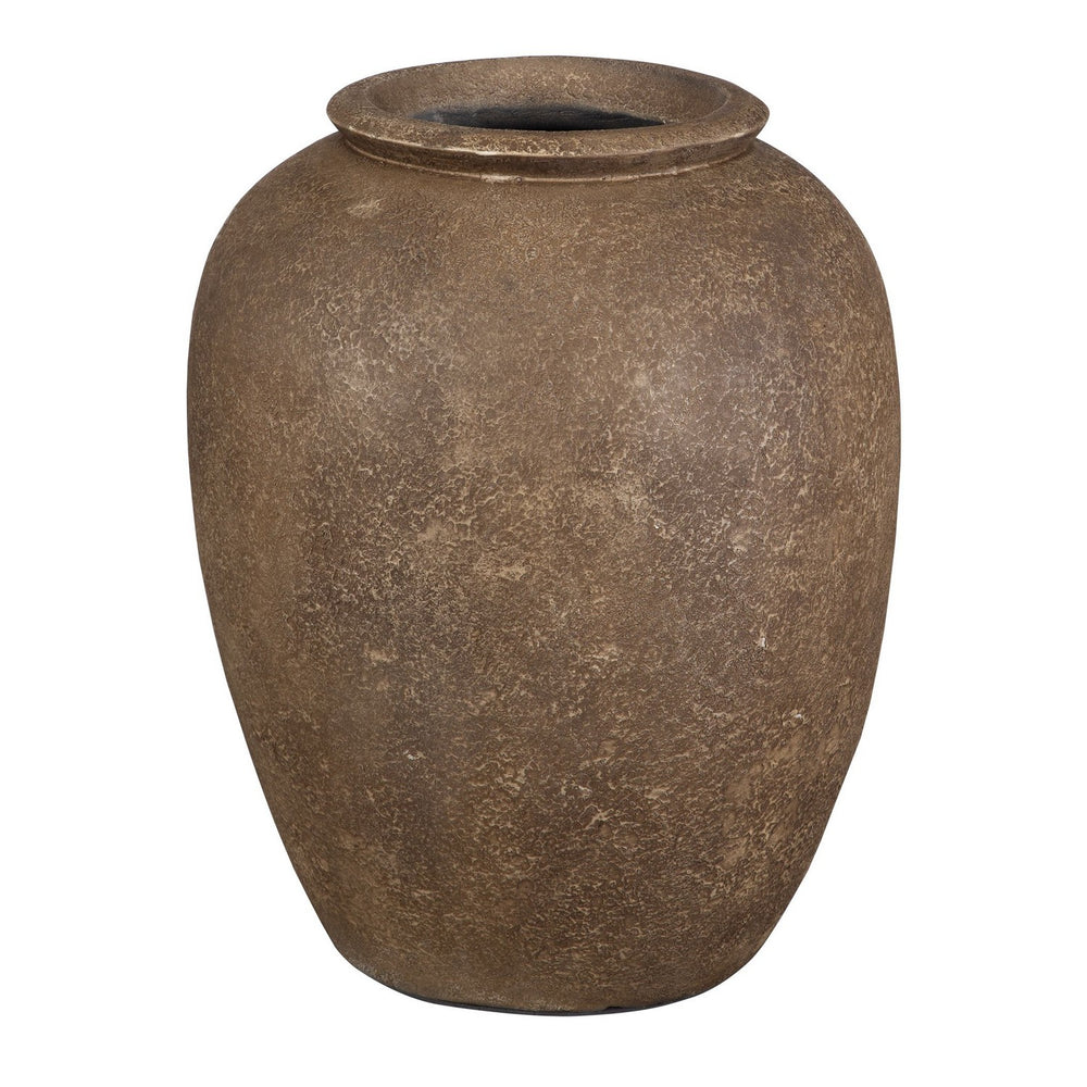 Uttermost - Planter - Rustic Earth - Antique Brown Terracotta- Union Lighting Luminaires Decor