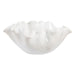 Uttermost - Bowl - Ruffle Bloom - White Glaze- Union Lighting Luminaires Decor