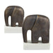 Uttermost - Sculptures Set/2 - Timeless Tusk - Antique Bronze- Union Lighting Luminaires Decor