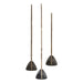 Uttermost - Sculptures Set/3 - Geometric Echoes - Bronze- Union Lighting Luminaires Decor