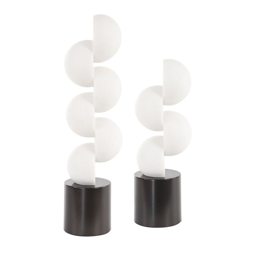 Uttermost - Sculptures Set/2 - Symmetry - Dark Bronze- Union Lighting Luminaires Decor