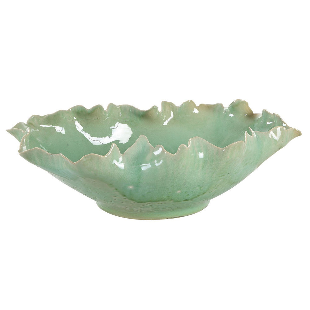 Uttermost - Bowl - Lila - Green Glaze- Union Lighting Luminaires Decor
