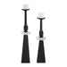 Uttermost - Candleholders Set/2 - Ebon Glow - Black Wood- Union Lighting Luminaires Decor