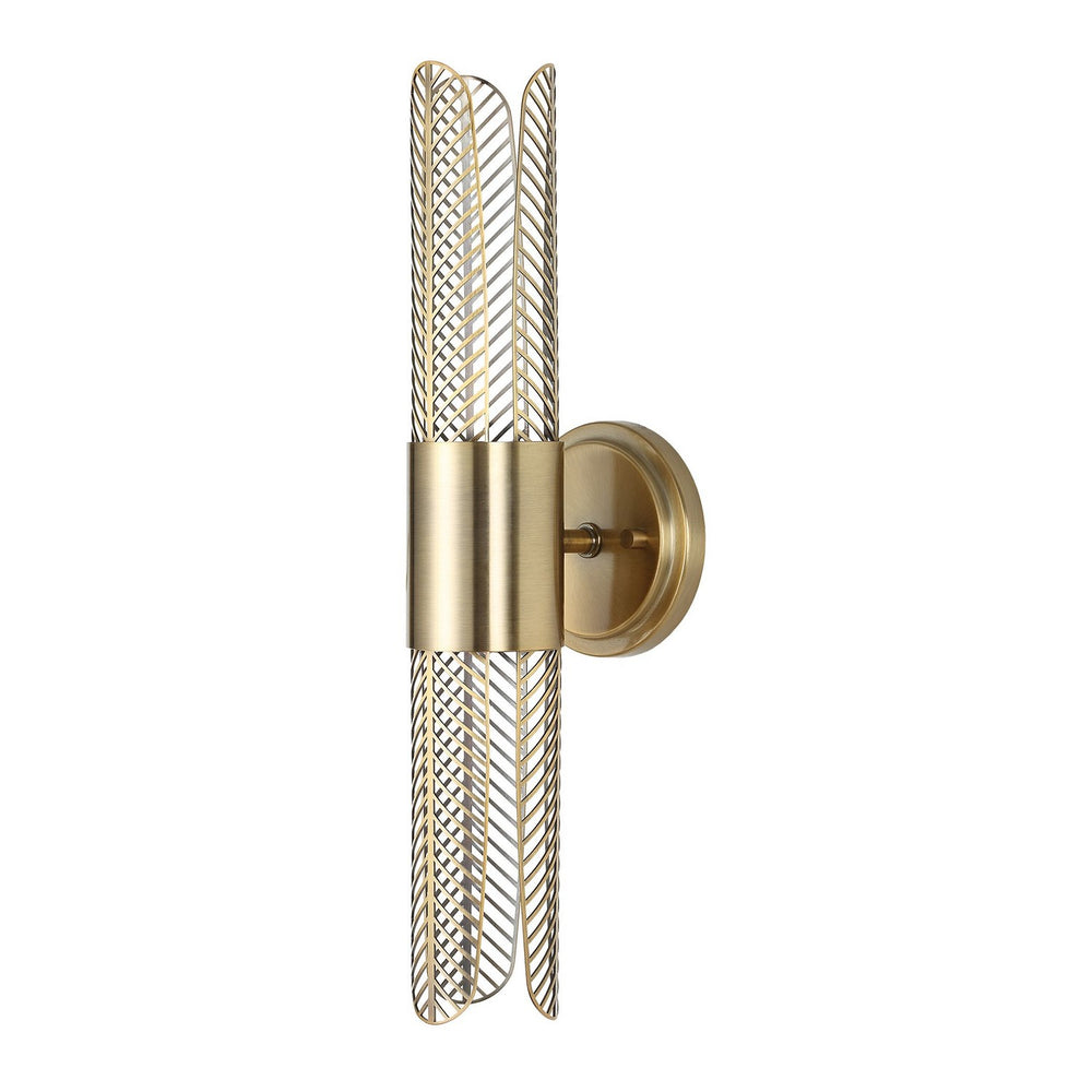 Uttermost - LED Wall Sconce - Cret - Oxidized Brass- Union Lighting Luminaires Decor