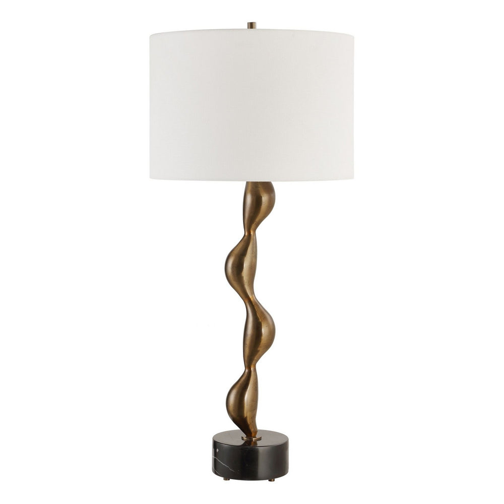 Uttermost - One Light Table Lamp - Remolino - Warm Bronze- Union Lighting Luminaires Decor