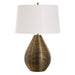 Uttermost - One Light Table Lamp - Knowles - Brushed Brass- Union Lighting Luminaires Decor