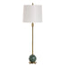 Uttermost - One Light Buffet Lamp - Bledel - Brushed Brass- Union Lighting Luminaires Decor