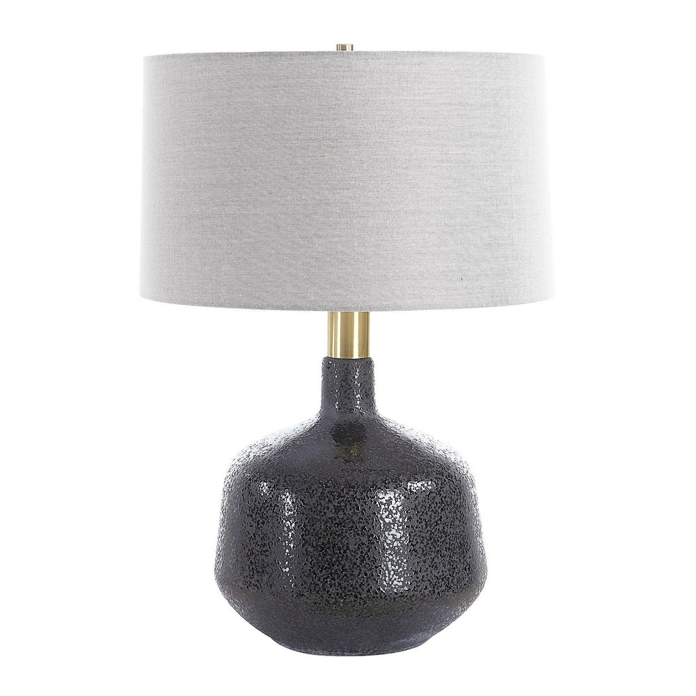 Uttermost - One Light Table Lamp - Flanagan - Brushed Plated Brass- Union Lighting Luminaires Decor