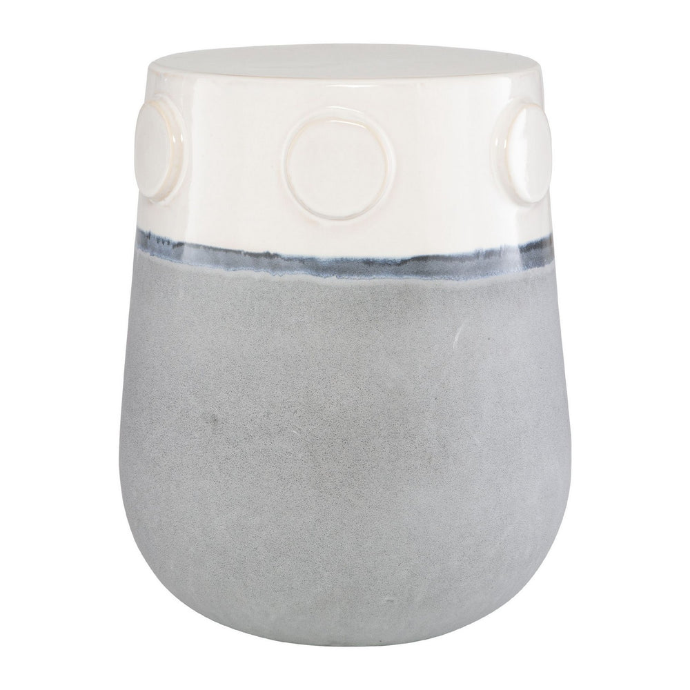 Uttermost - Garden Stool - Mulvane - Off-white- Union Lighting Luminaires Decor