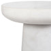 Uttermost - Drink Table - Lirra - White Marble- Union Lighting Luminaires Decor