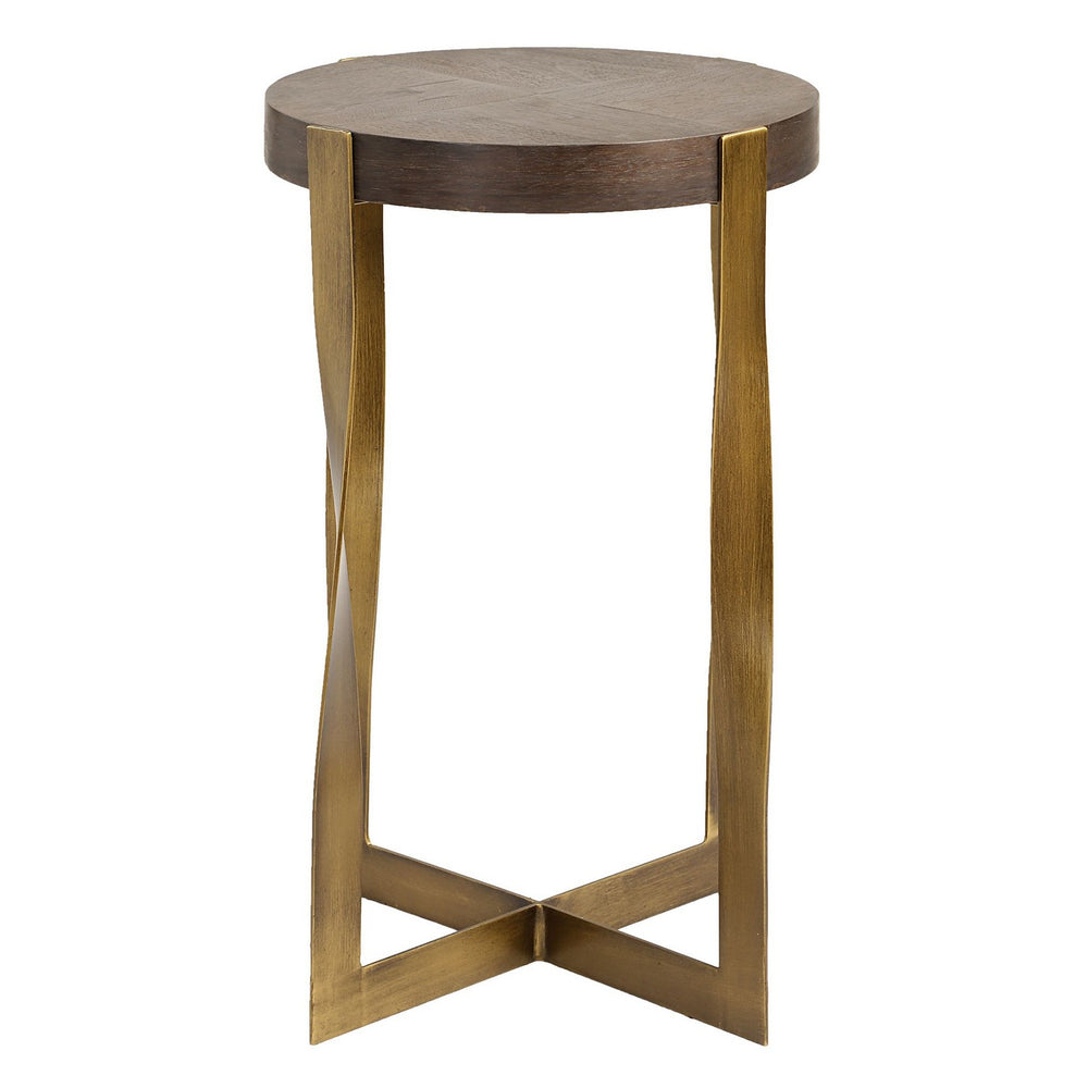 Uttermost - Accent Table - Drew - Brass- Union Lighting Luminaires Decor