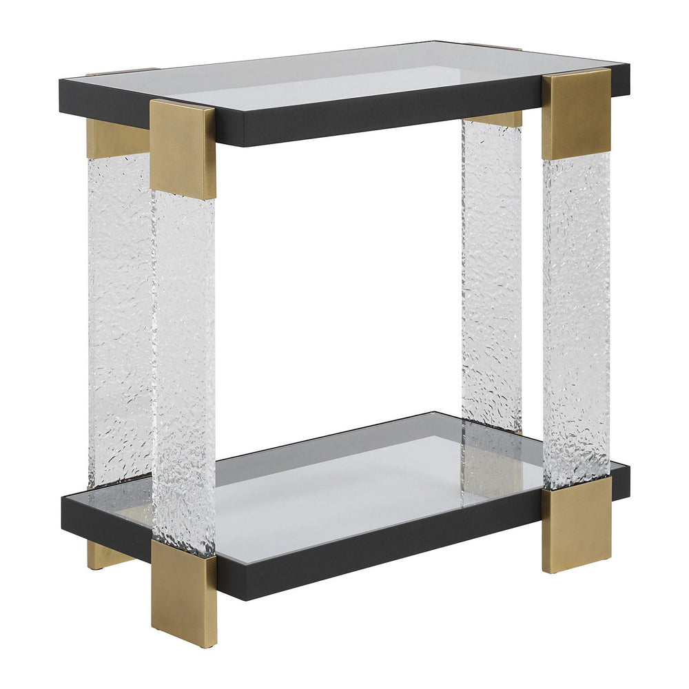 Uttermost - Side Table - Bendena - Satin Black- Union Lighting Luminaires Decor
