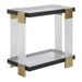 Uttermost - Side Table - Bendena - Satin Black- Union Lighting Luminaires Decor
