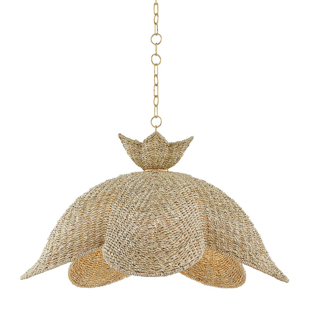 Mitzi Canada - One Light Pendant - Solie - Aged Brass- Union Lighting Luminaires Decor