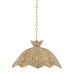 Mitzi Canada - One Light Pendant - Solie - Aged Brass- Union Lighting Luminaires Decor