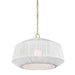 Mitzi Canada - One Light Pendant - Amanza - Aged Brass- Union Lighting Luminaires Decor