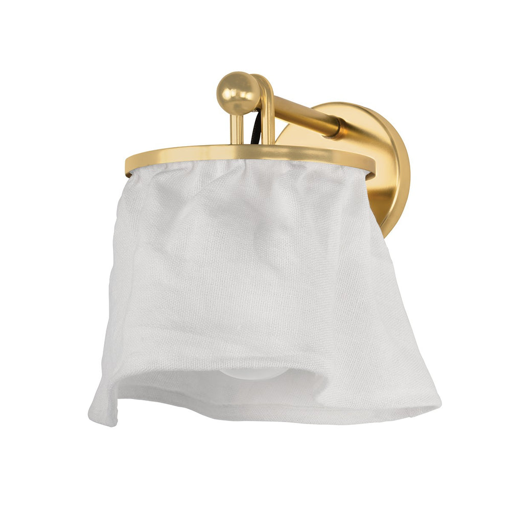 Mitzi Canada - One Light Wall Sconce - Jalissa - Aged Brass- Union Lighting Luminaires Decor