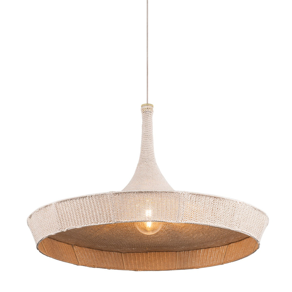 Mitzi Canada - One Light Pendant - Isola - Aged Brass- Union Lighting Luminaires Decor