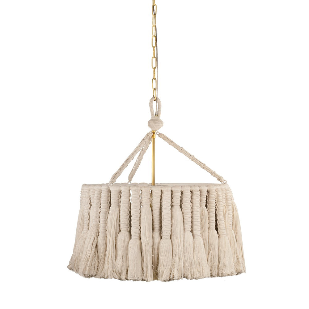 Mitzi Canada - One Light Chandelier - Shayla - Aged Brass- Union Lighting Luminaires Decor
