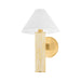 Mitzi Canada - One Light Wall Sconce - Clover - Aged Brass- Union Lighting Luminaires Decor