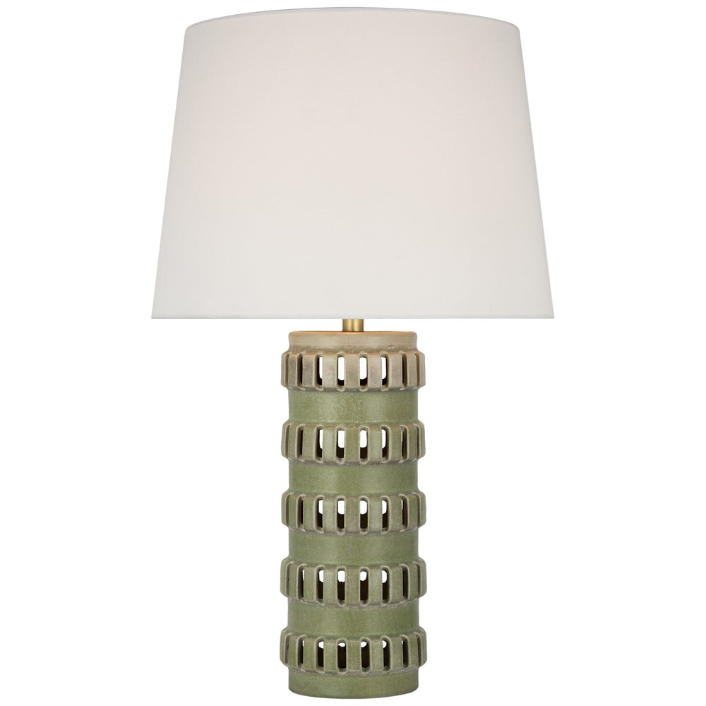 Visual Comfort Signature Canada - LED Table Lamp - Mullin - Dusted Mint- Union Lighting Luminaires Decor