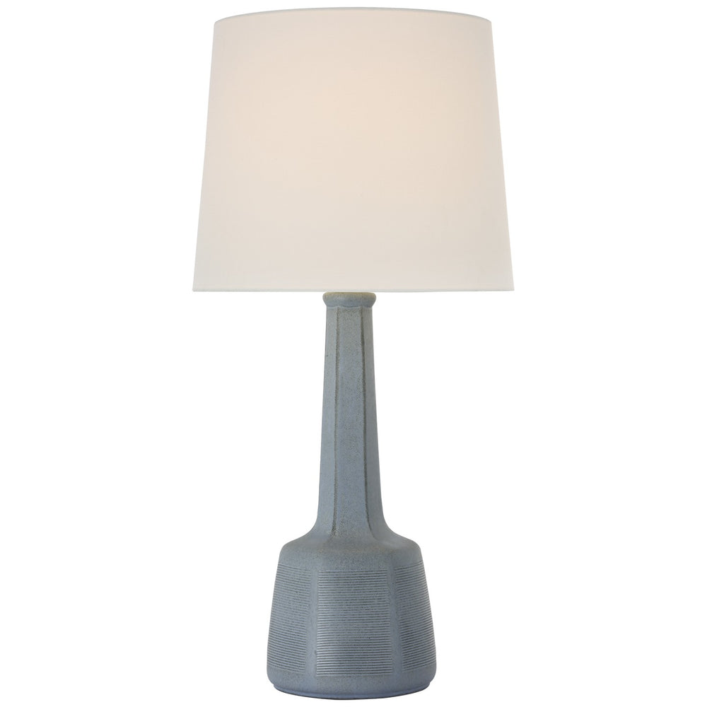 Visual Comfort Signature Canada - LED Table Lamp - Lerio - Dusted Slate- Union Lighting Luminaires Decor