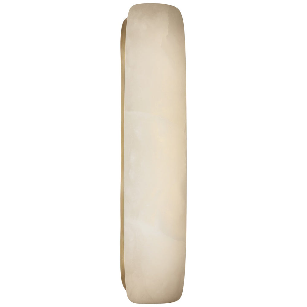 Visual Comfort Signature Canada - LED Wall Sconce - Formosa - Alabaster and Antique-Burnished Brass- Union Lighting Luminaires Decor