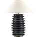 Visual Comfort Signature Canada - LED Table Lamp - Crenelle - Ebonized Birch- Union Lighting Luminaires Decor