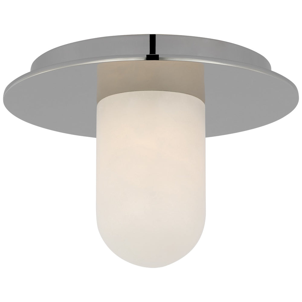 Visual Comfort Signature Canada - LED Flush Mount - Fosse - Polished Nickel- Union Lighting Luminaires Decor