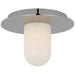Visual Comfort Signature Canada - LED Flush Mount - Fosse - Polished Nickel- Union Lighting Luminaires Decor