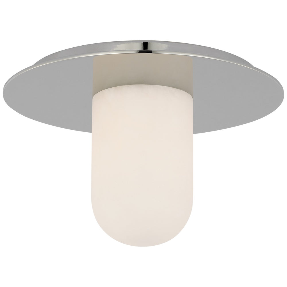 Visual Comfort Signature Canada - LED Flush Mount - Fosse - Polished Nickel- Union Lighting Luminaires Decor