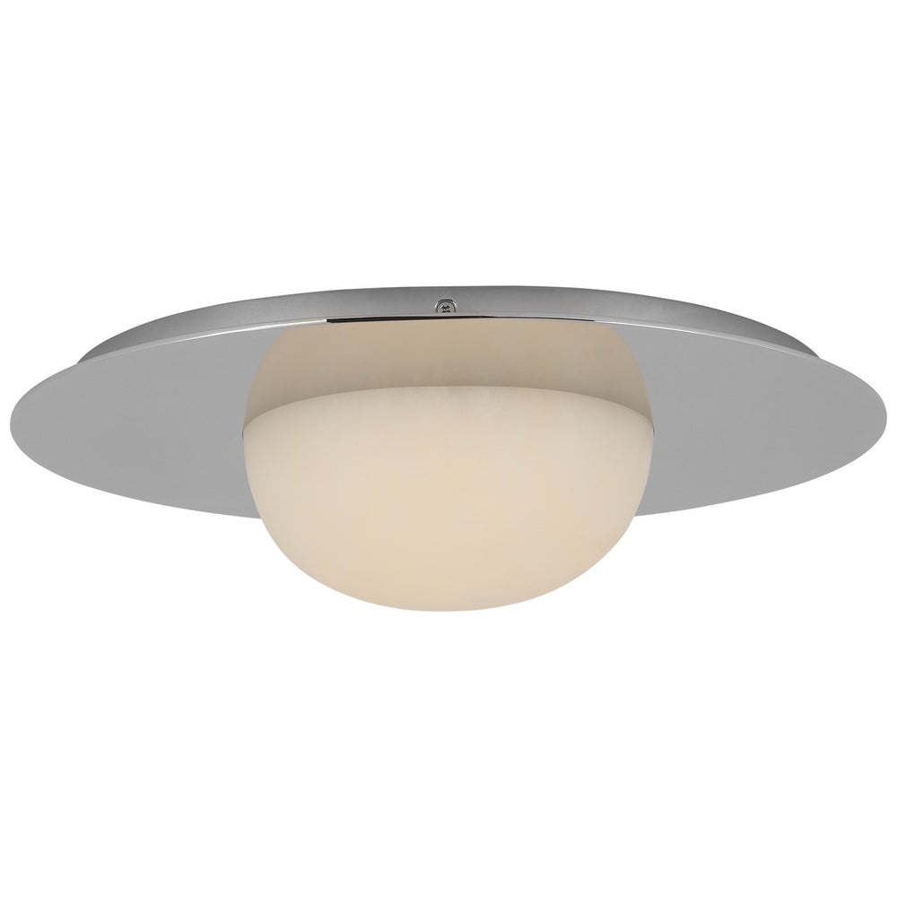Visual Comfort Signature Canada - LED Flush Mount - Fosse - Polished Nickel- Union Lighting Luminaires Decor