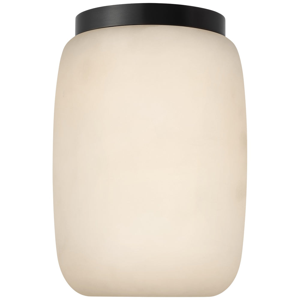 Visual Comfort Signature Canada - LED Flush Mount - Formosa - Alabaster and Bronze- Union Lighting Luminaires Decor