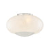 Mitzi Canada - Two Light Flush Mount - Lottie - Polished Nickel- Union Lighting Luminaires Decor