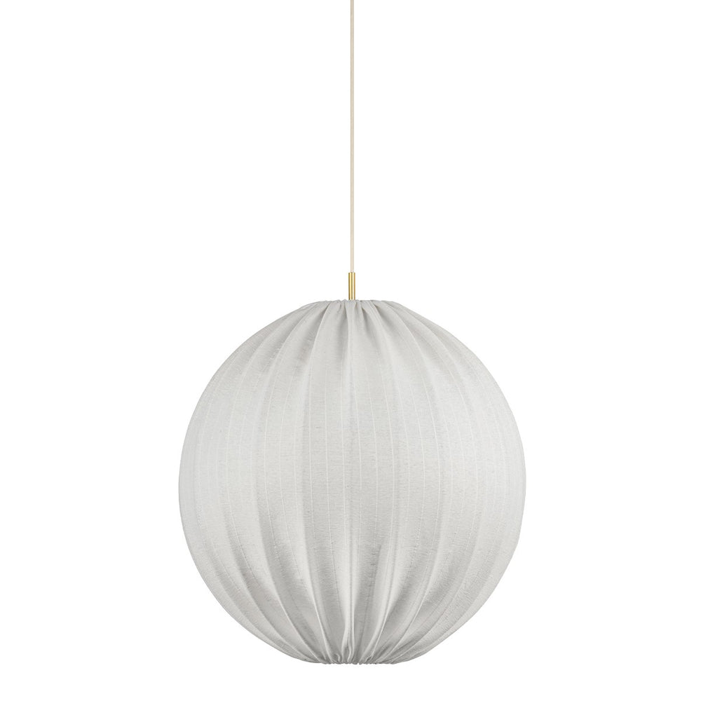 Mitzi Canada - One Light Pendant - Arabella - Aged Brass- Union Lighting Luminaires Decor