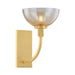 Mitzi Canada - One Light Wall Sconce - Eva - Aged Brass- Union Lighting Luminaires Decor