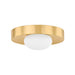 Mitzi Canada - LED Flush Mount - Pepa - Aged Brass- Union Lighting Luminaires Decor