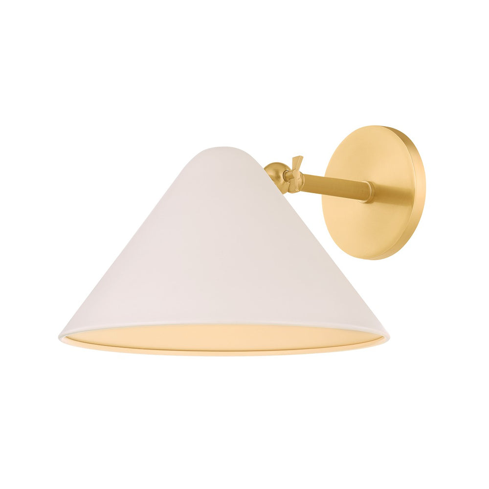 Mitzi Canada - One Light Wall Sconce - Sonja - True Bronze/Soft Bisque- Union Lighting Luminaires Decor