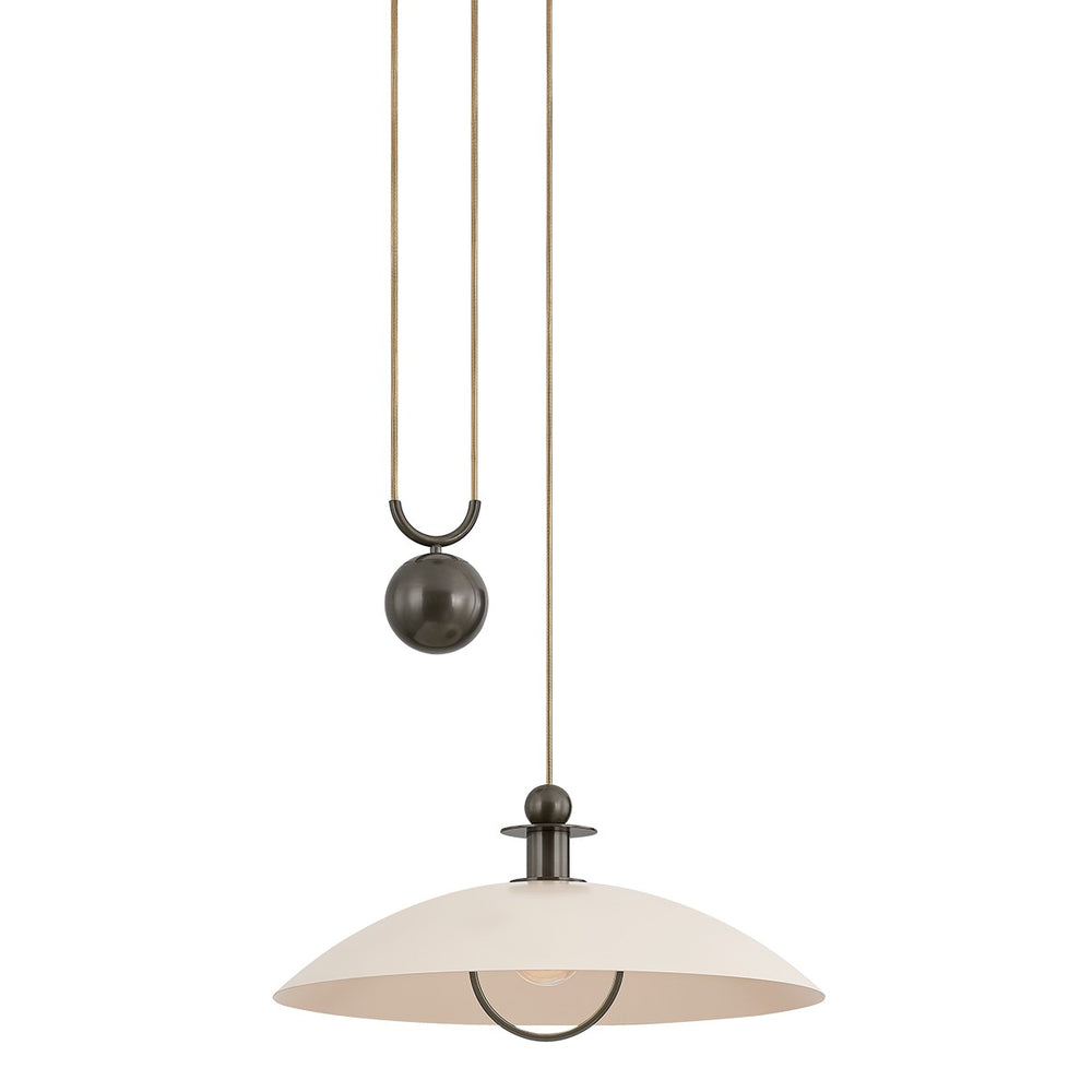 Mitzi Canada - One Light Pendant - Dottie - True Bronze/Soft Bisque- Union Lighting Luminaires Decor