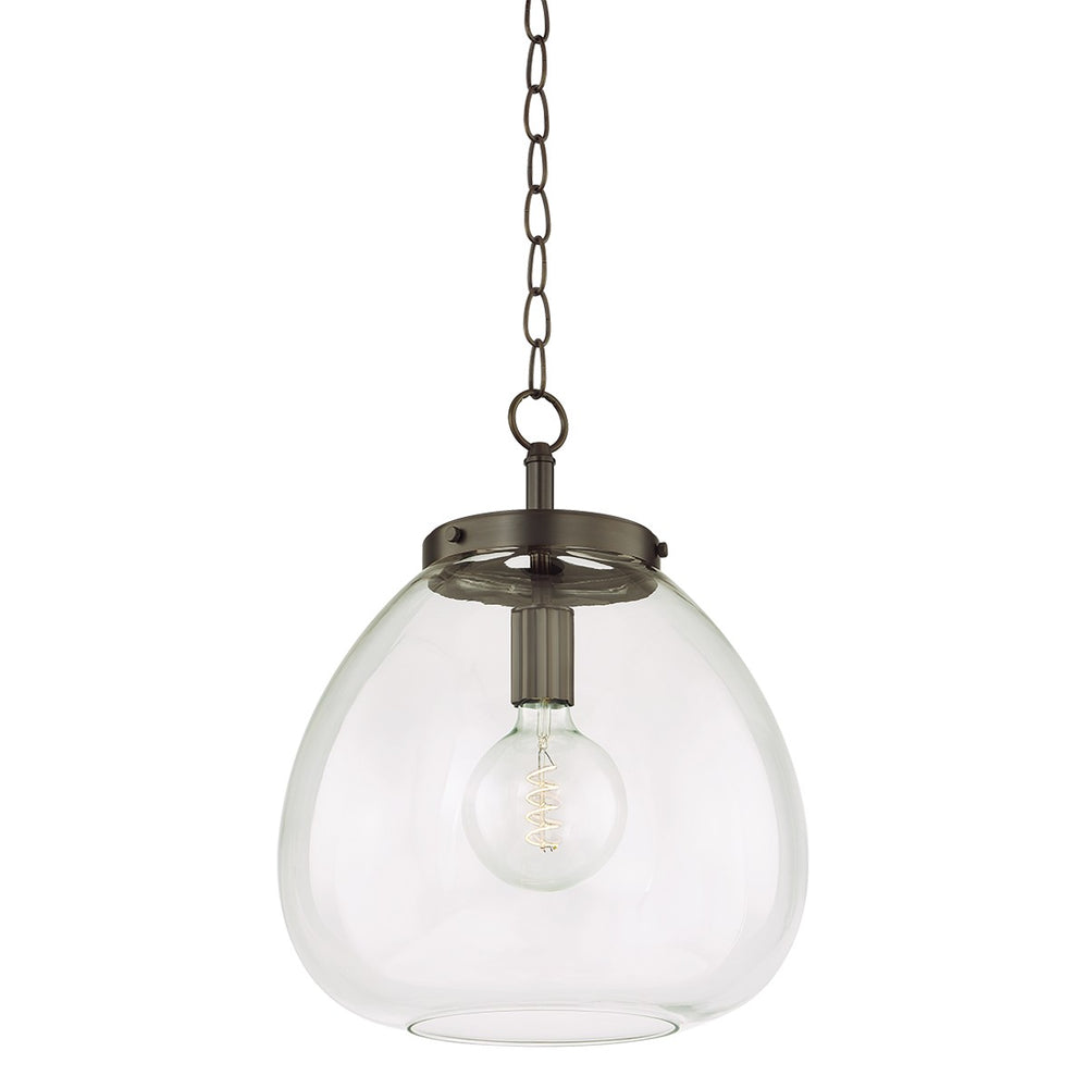 Mitzi Canada - One Light Pendant - Della - True Bronze- Union Lighting Luminaires Decor