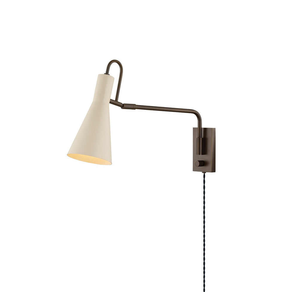 Mitzi Canada - LED Wall Sconce - Yvette - True Bronze/Soft Bisque- Union Lighting Luminaires Decor