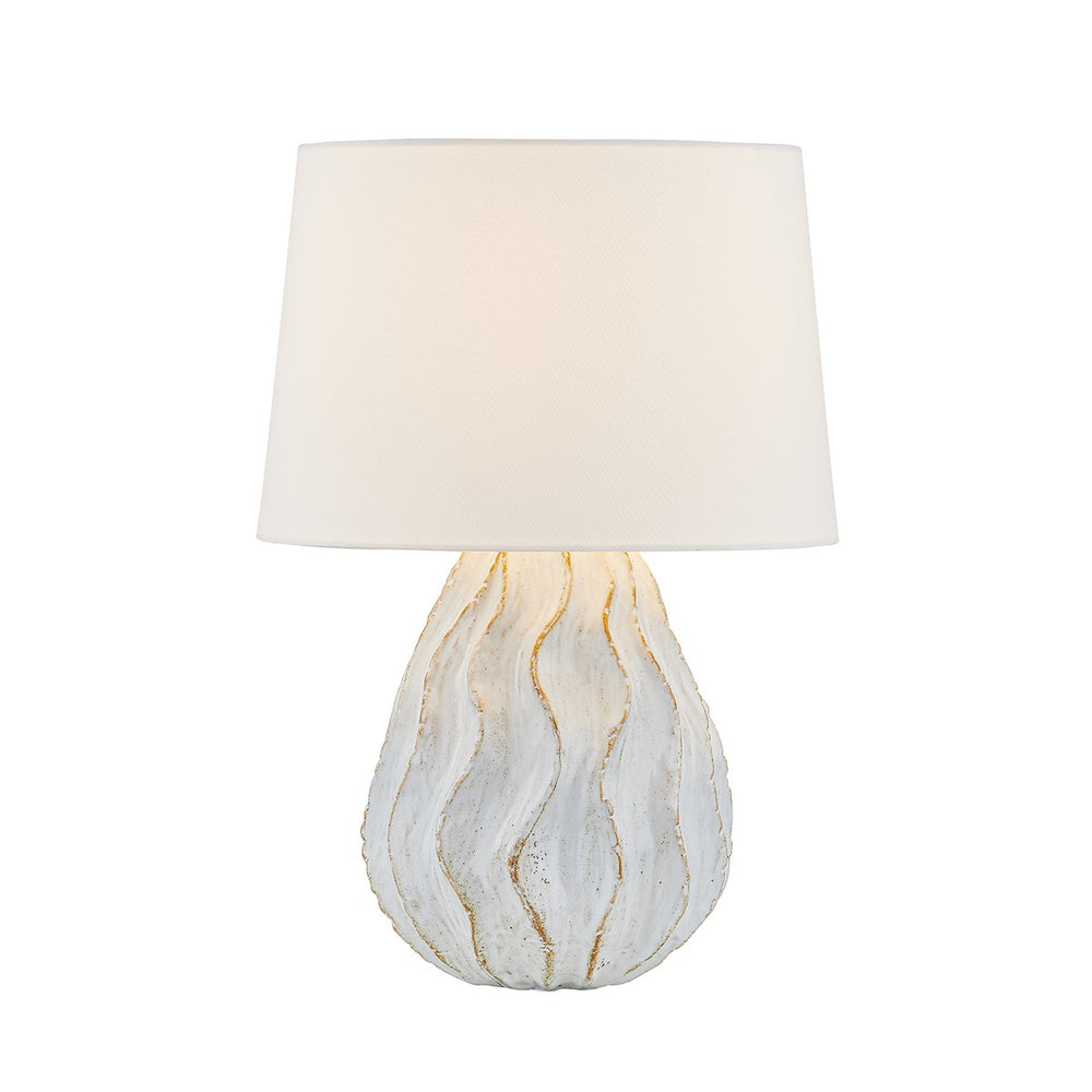 Mitzi Canada - One Light Table Lamp - Karla - Aged Brass/Ceramic Sea Salt- Union Lighting Luminaires Decor